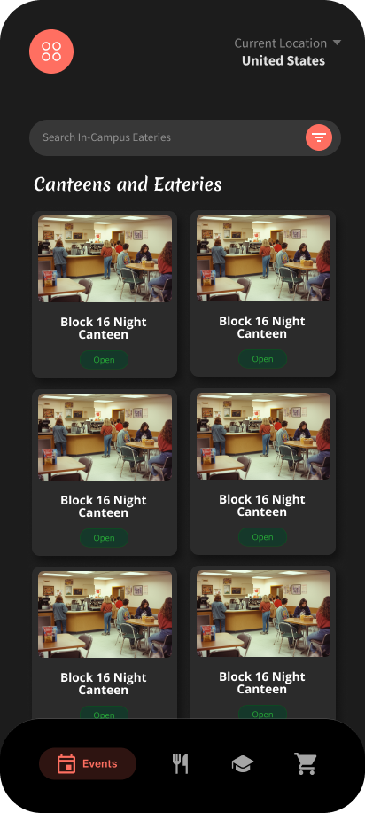 Event Booking App - View 6